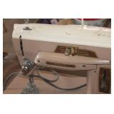 Vtg. Singer Sewing Machine in Cabinet