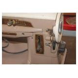 Vtg. Singer Sewing Machine in Cabinet