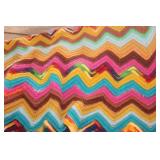 3 Various Sized Vintage Afghans