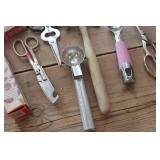 Vtg. Kitchen Utensils & More