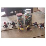 Vtg. Marbles and California Raisins