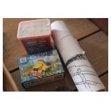 NIB Color Chalk, Coloring Pages & More