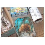 NIB Color Chalk, Coloring Pages & More