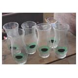 6-Aalborg Akvavit Danish Mary Glasses