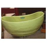 Vtg. Planter, Bookends and More