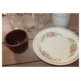 Vtg. Hall Teapot, Crock and More