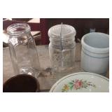 Vtg. Hall Teapot, Crock and More