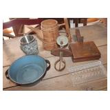 Vintage Wood Pitcher and More