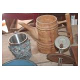 Vintage Wood Pitcher and More