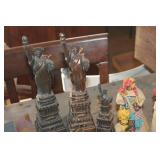 Vtg. Kaleidoscope, Metal Figurines & More