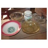 Vintage Serving Bowls & Canister