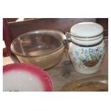 Vintage Serving Bowls & Canister