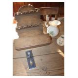 Vintage Wood Spoon Rack and More