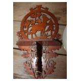 Vintage Wood Shelf, Décor Plates and More