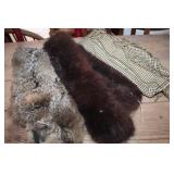 2 Vintage Fur Collars and More