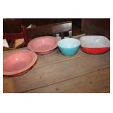 Vintage Pyrex & Federal Glass Bowls