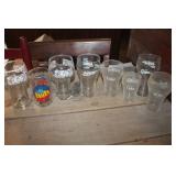 Vtg. Coke and Pepsi Glasses