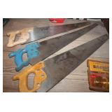 3 Hand Saws and More
