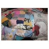 Vtg. Double Sized Quilt and More
