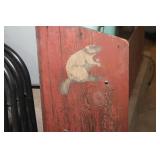 Vintage Beaver Trap Wall Décor