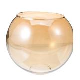 Glass Globe Lamp Shade 5.91 Inch Dual Open Neck Cover Chandelier Replacement