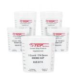 Custom Shop Paint Mixing Cups, 5-Quart (12 Pack) - Plastic Measuring Cups for Liquids, Automotive Painting, Epoxy Resin, Acrylic Arts, Crafts, Disposable or Reusable, Graduated, Mixing Ratios