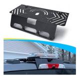 TOPOWN Metal Drill-Free Light Bar Cab Mount for Ford F-150 (2015+) for Ford F-250-F-550 (2017+), Fit for Magnetic Light Bar and Magnetic Antenna, Support Bolt-on Mounting, Metal Light Bar Mount