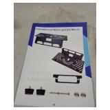 TOPOWN Metal Drill-Free Light Bar Cab Mount for Ford F-150 (2015+) for Ford F-250-F-550 (2017+), Fit for Magnetic Light Bar and Magnetic Antenna, Support Bolt-on Mounting, Metal Light Bar Mount