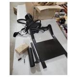 Kipika Weight Sled, Workout Sled, Fitness Strength Training Sled, Speed Training Sled for Athletic Exercise, Speed Improvement, Easily Through Obstacles, Suitable for 1\" & 2\" Weight Plate