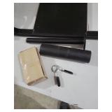 Kipika Weight Sled, Workout Sled, Fitness Strength Training Sled, Speed Training Sled for Athletic Exercise, Speed Improvement, Easily Through Obstacles, Suitable for 1\" & 2\" Weight Plate