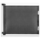 Retractable Baby Gate for Doorways and Stairs, Mesh Safety Gate for Pet, Indoor & Outdoor Use,