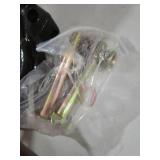 Heavy Duty Adjustable Pintle Hitch Lunette Ring, 14,000 lbs Capacity, 5-Position Channel, Iron Towing Assembly for Trailers, Black