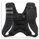 ZELUS Weighted Vest, /20lb/