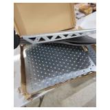 Shed Ramp 2 PCS, 29\" X 48\" Heavy-Duty Shed Ramp for Riding Mower, Anti-Slip Punch Plate Lawn Mower Ramps for Sheds,