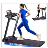 Treadmill, Walking Pad Treadmill with Handle Bar, Portable Folding Treadmills for Running and Walking,