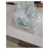 BALANCE Cat Beds for Indoor Cats, Washable Round Cat Bed, Cute 3D Flower Kitten Bed with Anti-Slip Bottom for Puppy and Kitten, 20 Inches, Green