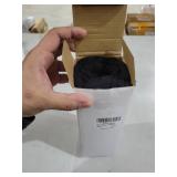 Woaboy 26x26 Inch Euro Sham Set of 2 Decorative Linen Solid Throw Pillow Covers Boho Accent Farmhouse Couch Pillowcases Modern Netural Home Decor for Bed Couch Sofa Living Room,Black