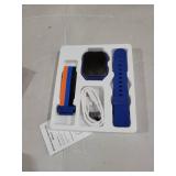 4G Kids Smart Watch GPS Tracker, Smartwatch for Kid with Video Calling, Voice Chat, Class Mode, SOS , Pedometer, Alarm, Games, SIM Card HD Touch Screen Phone Watch Gift for 4-12 Girls Boys, Blue