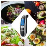 Home Ketosis Meter & Breath Monitoring Analyzer - Breath Ketone Testing Professional Ketone Breath Analyzer Portable Breath Ketosis Tester with 10 Mouthpieces for Keto Tracking