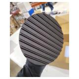 EWFEN Burger Press, 7\" Round Heavy-Duty Cast Iron Smash Bacon Press Meat Steak with Wood Handle for Griddle, Sandwich, Nonstick Pan