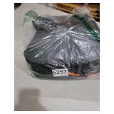 Motorcycle Tail Bag, 22L-34L Expandable Motorbike Rear Seat Bag with Rain Cover & Reflective Strips, Universal Fit for Most Motorcycles Black