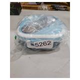 DSIOHFEI Stainless Steel Bento Box, 35oz Lunch Box with Utensil, 3 Compartment Portable Salad Dressings Container for Lunch, Metal Leakproof Snack Box Container for Sandwitch, Sauce