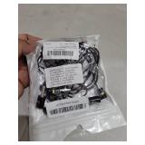 Frienda 10 Pcs Motorcycle License Plate Light 12v LED License Plate Light Bright Aluminium Tag Lights Screw Bolt Lamp for Car Truck Motorcycle Bike RV ATV