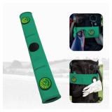 Stripebird - Premium Golf Cart Strap Sleeve Protector (Green) - Save Your Golf Bag from Golf Cart Straps