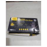 TitanFlex Disposable Nitrile Exam Gloves, 6-mil, Black, XL 100-ct Box, Heavy Duty, for Cooking, Mechanics, Latex Free, Food Safe Rubber for Food Prep