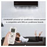CHUNGHOP K-1028E Universal A/C Remote Air Conditioner Remote Control 1000 in 1 for LG Gree Midea Toshiba Haier Daikin Hitachi Sharp Panasonic Samsung Sanyo Hisense