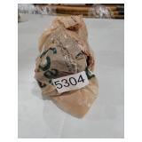 MiuBrty Battery Operated Lamp with Auto-Off Timer, Cordless Table Night Light for Bedroom & Entryway, Portable LED Lamp for Home, Outdoor, Camping No Battery Included (Wine Glass Design-Smoke Blue)