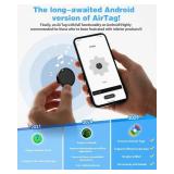 Air Tags for Android,Air Tags-2 Pack Android,Android Tracker Tags,2 Year Battery Life,Google Find Trackers for Google
