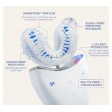 Autobrush Sonic Pro Electric Toothbrush â Only ADA Accepted U-Shaped Brush, Clinically Proven Up to 5.1X Better Cleaning, 30-Second Full Mouth 360 Clean, Rechargeable, Waterproof, Black, Men