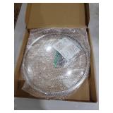 Stainless Steel Glass Lid for 12 Inch Pans and Pots, Tempered Cover for Cooking Pans, Dishwasher & Over Safe 30 cm